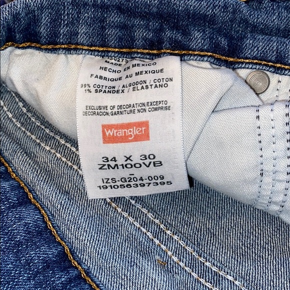 Men’s Wrangler Jeans - Picture 3 of 5